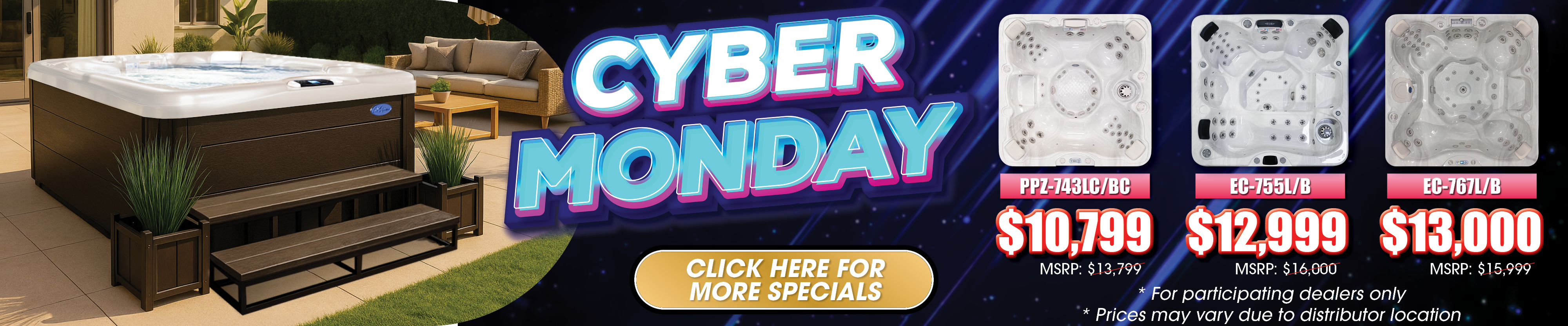 Calspas hot tub being used in a family setting - Appleton